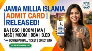 JMI Admit Card 2026