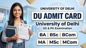 DU Admit Card 2026