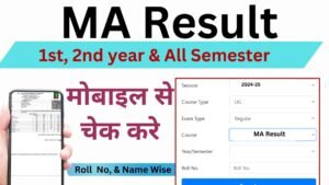 MA Result 2026 