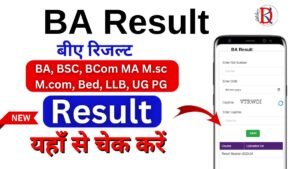 BA Result 2026 Download Link