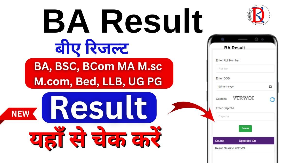 BA Result 2026 Download