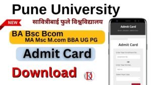 Pune University Admit Card 2026