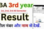 BA 3rd year Result 2026
