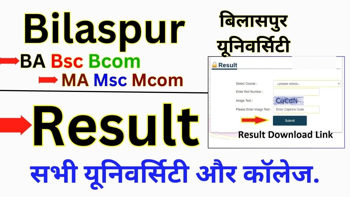 Bilaspur University Result 2026