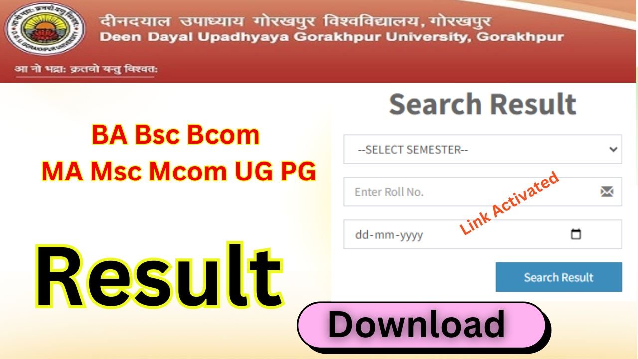 DDU Result 2026