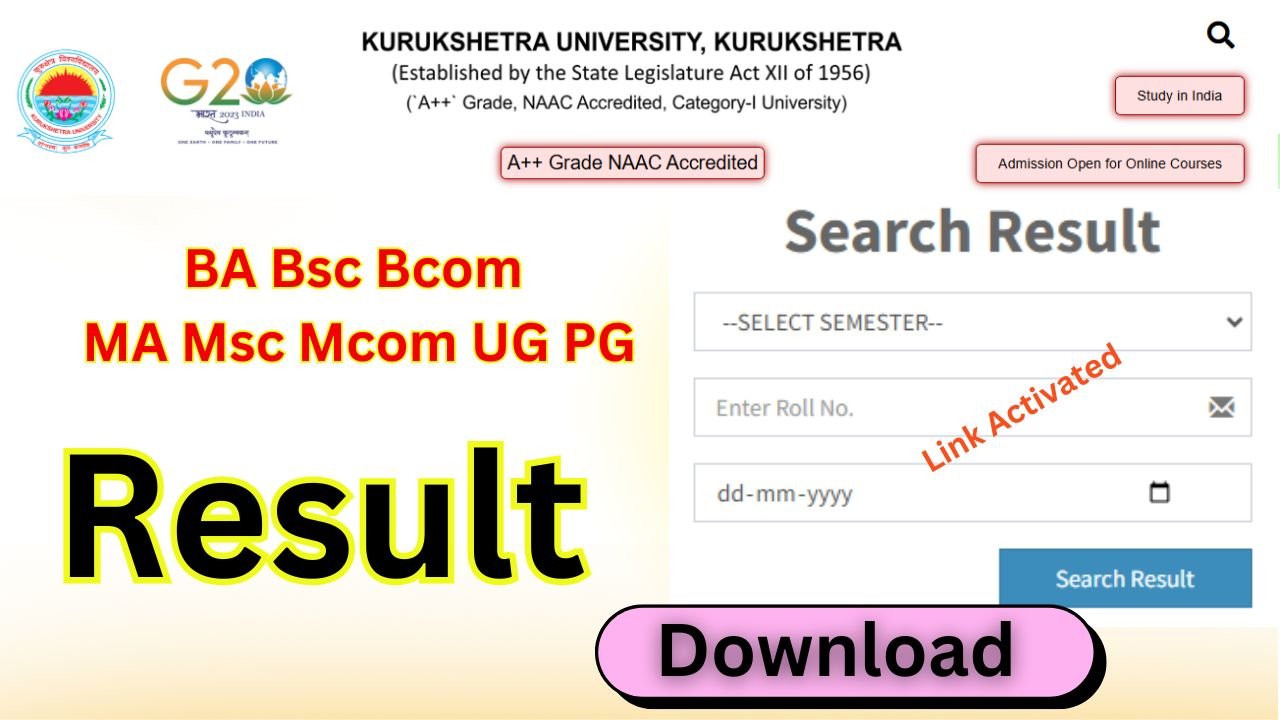 KUK Result 2026