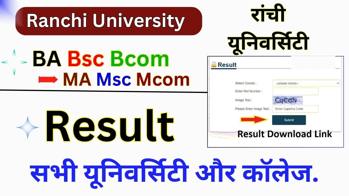 Ranchi University Result 2026