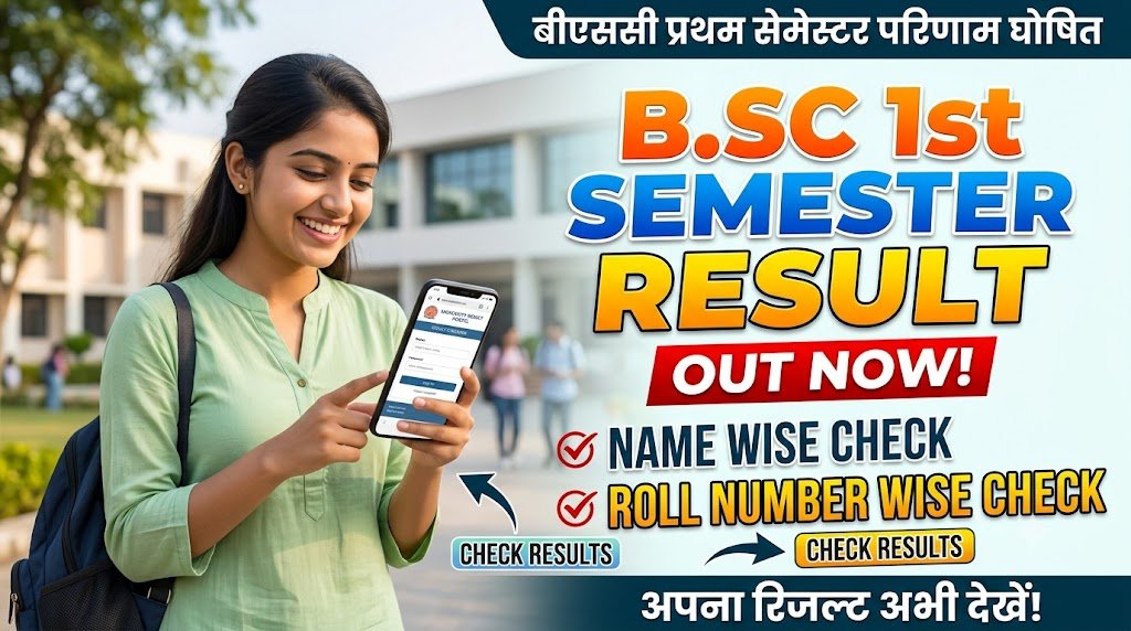 Bsc 1st semester Result 2026