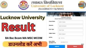 Lucknow University Result 2026