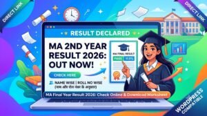 MA 2nd Year Result 2026