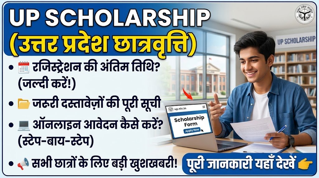 UP Scholarship Last Date 2026