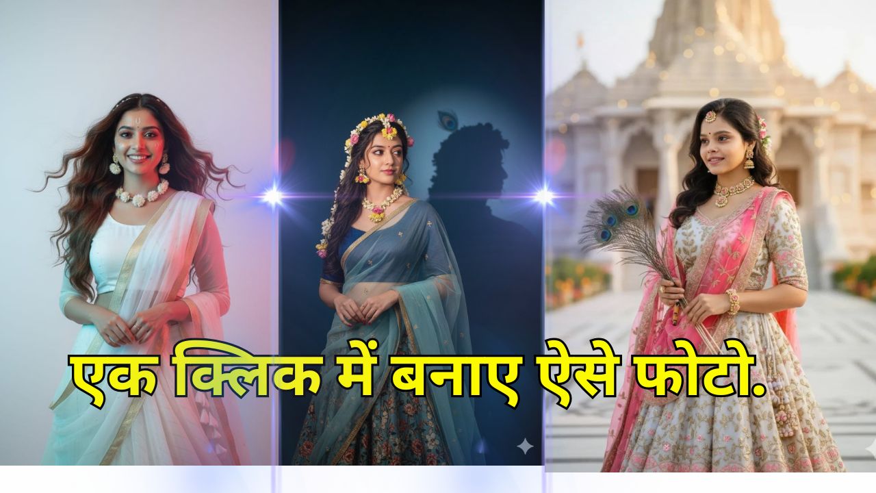 Gemini AI Photo Prompts Radha Krishna