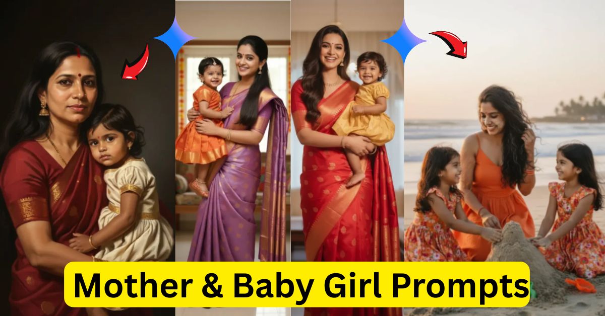 11 Trending Mother & Baby Girl Prompts for Gemini AI
