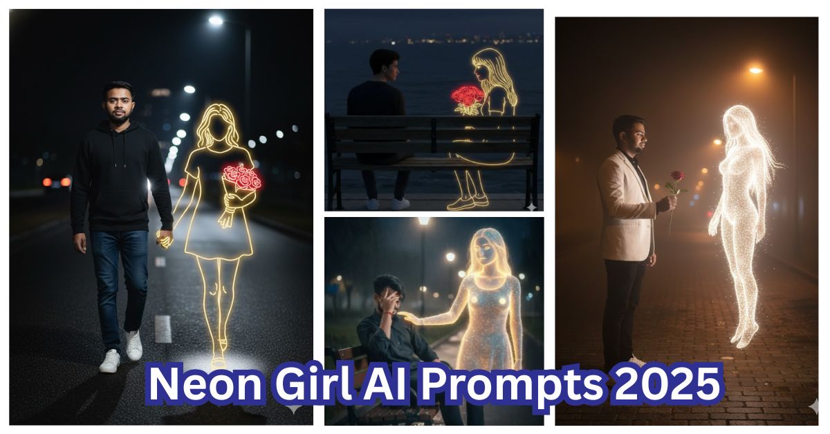 Neon Girl AI Prompts 2025