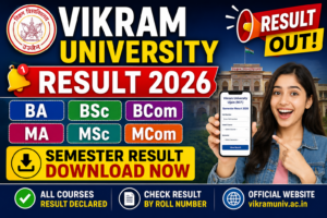 Vikram University Result 2026