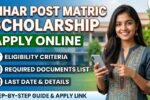Bihar Post Matric Scholarship 2026