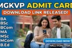 MGKVP Admit Card 2026