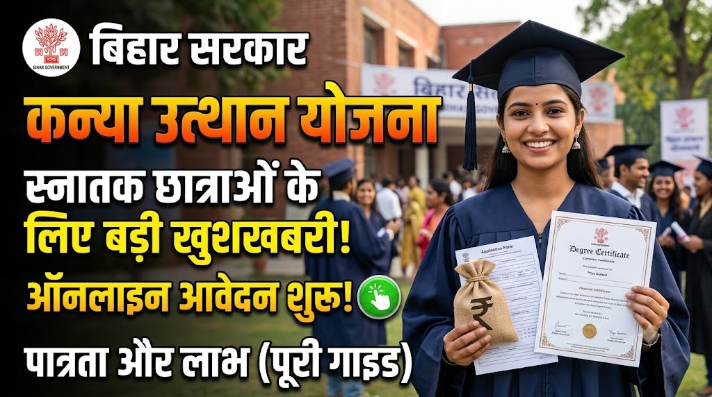 Kanya Utthan Yojana 2026 Online Apply