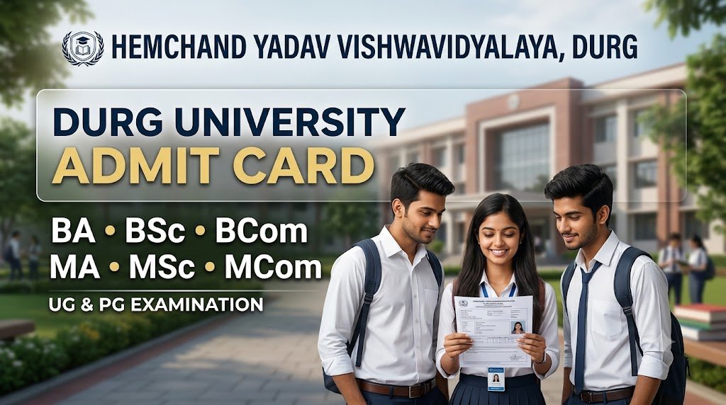 Durg University Admit Card