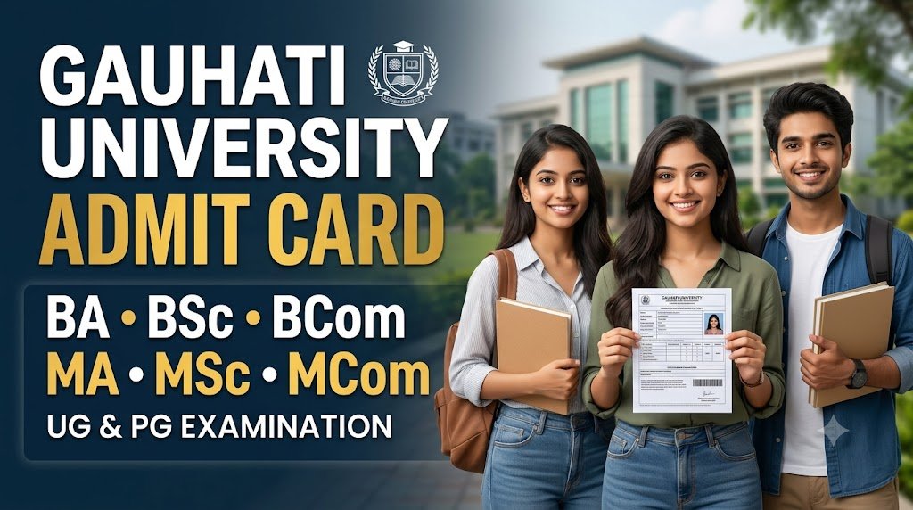 Gauhati University Admit Card 2026