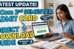 BCom 2nd Semester Admit Card 2026
