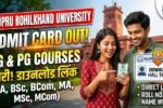 MJPRU Admit Card 2026