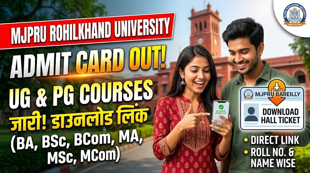 MJPRU Admit Card 2026