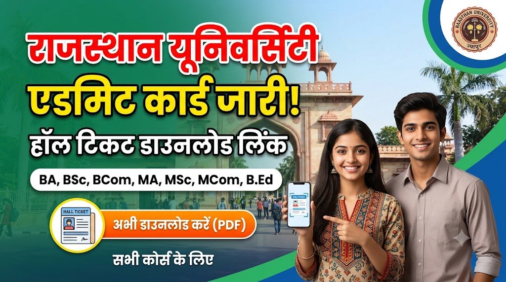 Rajasthan University Admit Card 2026