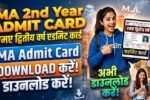 MA 2nd Year Admit Card 2026